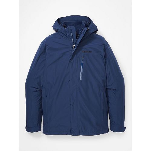 Marmot Bleeker Component 3 in 1 Jacket For Mens Navy OJW640379